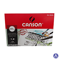 Canson White Drawing Pad 220 gr. 16 sheets Canson White Drawing Pad 220 gr. 16 sheets