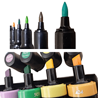 Zig Kurecolor KC1100 Twin Marker Pen Set Natural Colours Zig Kurecolor KC1100 Twin Marker Pen Set Natural Colours