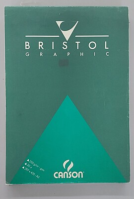 Canson Bristol Graphic 250gr 20 Sh A3