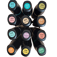 Zig Kurecolor KC1100 Twin Marker Pen Set Natural Colours Zig Kurecolor KC1100 Twin Marker Pen Set Natural Colours