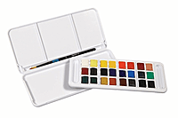 Daler Rowney Aquafine Watercolor set of 24 Color Rectangular Daler Rowney Aquafine Watercolor set of 24 Color Rectangular