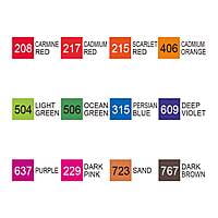 Zig Kurecolor KC1100 Twin Marker - 12 Pen Set Natural Colours Zig Kurecolor KC1100 Twin Marker - 12 Pen Set Natural Colours
